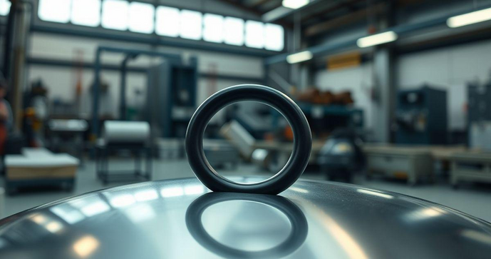 Anel O-ring de Silicone: Durabilidade e Versatilidade